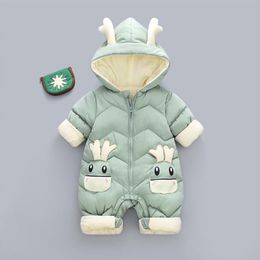 Down Coat Jumpsuit For Kids Baby Girl Clothes Boy Winter Suit Children Win