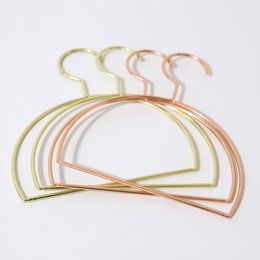 Rose Gold Metal Clothes Shirts Hanger Racks For children Scarf, towels, ties,silk scarves rack hangers A217025