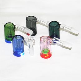 Hookahs Ash Catcher Glass Reclaim Catchers with Colours silicone wax containers 14mm glass bongs