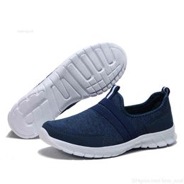 and Spring High Quality summer adult man's womens man's running shoes fashion grey navy blue black soft sole sports casual outdoor