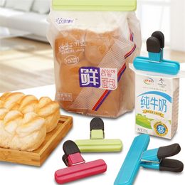 Large Chip Bag Clips Food Clips Plastic Heavy Duty Seal Grip Colours for Coffee Potato and Food Bags CCF7029