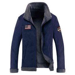 2020 New Winter Jacket Men Thick Warm Windbreaker Sheepskin Men Clothing Plus Size M-4XL Wool Liner Winter Coat Men Veste Homme Y1109