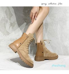 new World Tour Desert Boot women boots Platform Boot Spaceship Ankle Boots,5cm Heel flamingos medal martin boots heavy duty soles