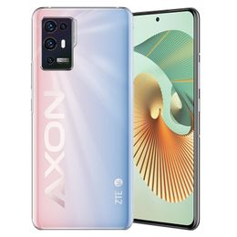 Original ZTE AXON 30 Pro 5G Mobile Phone 8GB RAM 256GB ROM Snapdragon 888 Octa Core 64.0MP Android 6.67 inch AMOLED Full Screen Fingerprint ID Face NFC Smart Phone