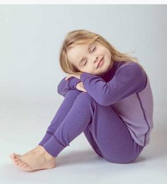 Kids 100% Merino Wool Thermal Underwear Set Pyjamas LS Top +Bottoms Quick Dry Boy Girl Thermal Clothes Warm Top & Long Johns 210928