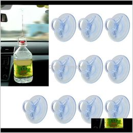 Rails Storage Housekeeping Organisation Home & Garden Drop Delivery 2021 45Mm 10 Pcs Rubber Clear Sucker Pvc Car Sunshade Suction Cup Hook Wa