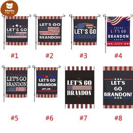 Let's Go Brandon Flags 45*30 Outdoor Garden Banner FJB Hand Flag Double-sided Printing Party Supplies 591w