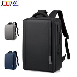 Anti-theft Bag 15.6 Inch Travel Backpack Men Laptop Rucksack Large Capacity College Student SchoolBags WJJDZ