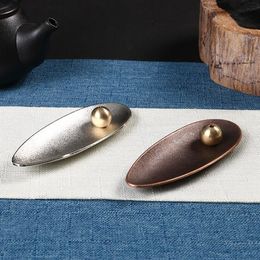 Fragrance Lamps Metal Incense Burner Stick Holder Buddhism Line Incense Plate Temples Yoga Home Decoration