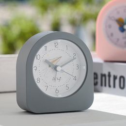 Other Clocks & Accessories Simple Cute Alarm Plastic Girls Silent Night Light Student Creative Relogio Despertador Room Decor DM50AC