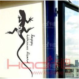 Wall Sticker Black Sticers House Animal Picture Decor Removable Vinyl Decal 210420