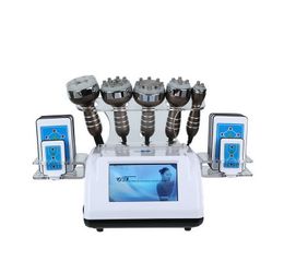 6 In 1 Lipo Laser 650NM 8 Paddles Lipolaser 40K Ultrasound Cavitation RF Vacuum Slimming Machine