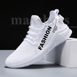 87Comfortable lightweight breathable shoes sneakers men non-slip wear-resistant ideal for running walking and sports jogging activities without box