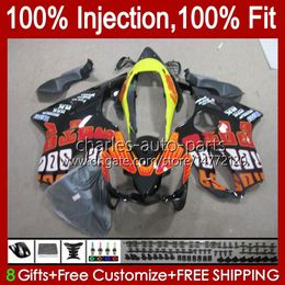 Motorcycle OEM Fairings For HONDA CBR 600 F4 FS CC 600F4 CBR600F4 1999 2000 Bodywork 54No.125 CBR600FS 600CC 1999-2000 CBR600 F4 99 00 Injection mold Hot Repsol Body