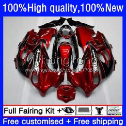 Fairings For SUZUKI KATANA GSXF 600 750 CC GSX600F GSXF750 GSXF-600 17No.21 600CC 750CC GSX750F Wine red hot 98 99 00 01 02 GSXF-750 GSXF600 1998 1999 2000 2001 2002 Body