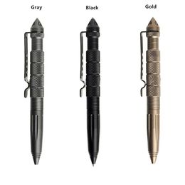 Ballpoint Pens 1PCS Multi-functional Pen Tactical Tungsten Steel Rotating Unisex Tool Window Glass Metal Friend Gifts