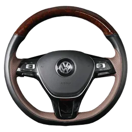 DIY Hand Sewn Steering Wheel Cover Is Suitable for Volkswagen CC Tuang, Tanyue, Suteng and Maiteng