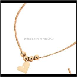 Chokers & Pendants Jewelry2021 Ins Gold Chain Heart Crescent Moon Star Minimalism Minimalist Choker Necklaces Korean Fashion Women Party Jewe