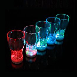 cups events Australia - Party Decoration 6pcs lot Event Supplies Flashing Light Cups Bar Luminous Cup Led For Beer Coke