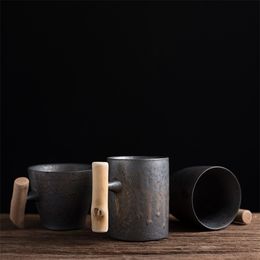 LUWU japan style ceramic tea mugs vintage coffee cup chinese drinkware 210804