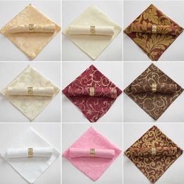 10Pcs Fabric Kitchen Cloth Wedding Table Decoration Home Textiles Serving Napkins for Decoupage Eco Restaurant Towel