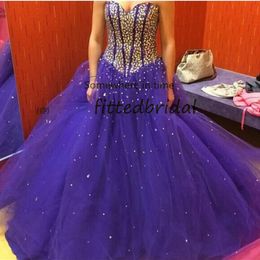 Elegant Sweetheart Neck Prom Dresses Luxury Beading Sequined Formal Party Gowns Custom Made Vestidos De Fiesta