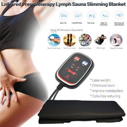 Human Slimming And Shaping Infrared Sauna Blanket Relax Whole Body Lymphatic Drainage