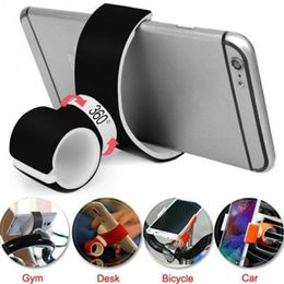 New Universal Air Vent Mount Car Holder Stand 360 Rotating Bike Bicycle Cell Phone Holder For iPhone FOR Samsung FOR Xiaomi