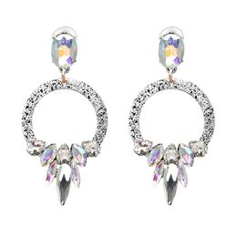 Fashion Jewellery Vintage Crystal Drop Earring Rhinestone Dangle Earrings For Women Wholesale Brincos