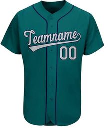 Custom Baseball Jersey Personliga Stitched San Francisco Missouri Texas Några namn och nummer Kortärmad Sport Uniform Vuxen