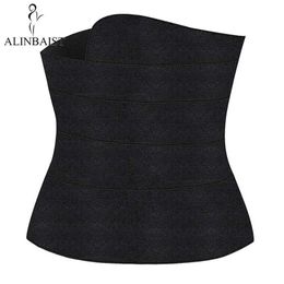 One Size Waist Trainer for Women Body Shaper Short Long Torso Thin Invisible Cincher Corsets Shapewear Plus Lingere 211218