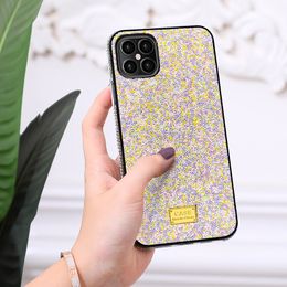 Luxury Bling Glitter Little Pearl Cases Crystal Diamond TPU PC Cover For Samsung S10 Plus S20 FE S21 Ultra A01 A11 A21 A31 A41 A51 A71 A21S A12 A32 4G 5G A52 A72 A02S A02 F62