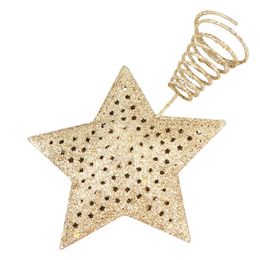 tree toppers Canada - Christmas Decorations Five Pointed Star Tree Topper Party Decor (Large Size)