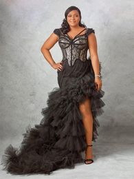 Discount Black Evening Tops Plus Size 