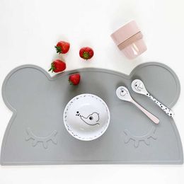 Baby Kids Placemat Oilproof Table Mat Heat-resistant Mat for Table Decoration Plate Placemats Anti-slip Coaster Waterproof 210706