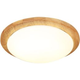 Ceiling Lights Modern LED Wood Light Creative Round Lamp Living Room Bedroom Aisle Corridor De Dining