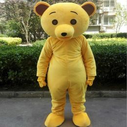 High quality Bear Mascot Costume Halloween Christmas Cartoon Character Outfits Suit Advertising Leaflets Clothings Carnival Unisex Adults Outfit