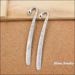 15pcs Charm vintage bookmark Pendant Tibetan silver Zinc Alloy Fit European Necklace DIY Metal Jewelry Findings