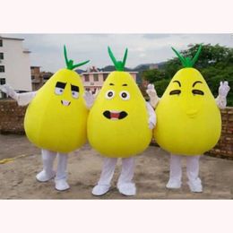Performance Pomelo Mascot Costume Halloween Fancy Party Dress Friuts Cartoon Character Suit Carnival Unisex Adults Outfit