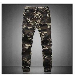 M-5X Mens Jogger Autumn Pencil Harem Pants Men Camouflage Military Loose Comfortable Cargo Trousers Camo Joggers 210715