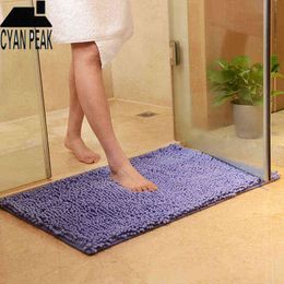 Anti-slip Bathroom Carpet Doormat Floor Mat Bath Rug Kitchen Mat Bedroom Floor Door Mat Entrance Rug Bath Pad Kitchen Utensils 211109