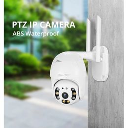 5MP Wifi PTZ Camera Outdoor H.265 4X Digital Zoom AI Human Detection Auto Tracking CCTV IP Support ONVIF and RTSP