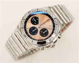 Luxury watch 42mm asia-7750 GF case stainless steel strap sapphire scratch resistant mirror Men Watches