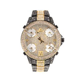Cheap designer men's watch,vogue gold luxury style watches hip hop super cool Leisure Sports Watch