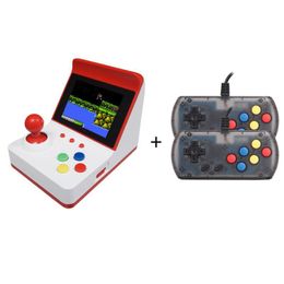 Controladores de jogo joysticks mini video player player 3,0 polegadas TV Saída Retro Console Double Handle with Rocker Arcade Support Games de 8 bits