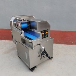 Commercial Vegetable Cutter Machine Electric Stainless Steel Potato Slicer Thickening Adjustable Chinese Chives Dicing