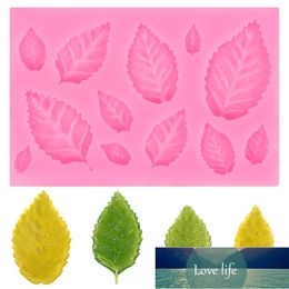 1PC Rose Leaf Silicone Mould Leaves Cupcake Topper Fondant Moulds DIY Cake Decorating Tools Candy Clay Chocolate Gumpaste Mould Factory price expert design Quality