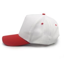 DIY Sublimation Hat Heat Transfer Printing Blanks Ball Caps Sun Hat for Man Women Tennis Sport Hats Beach Sunhat Snapback Cap Custom Logo Brand
