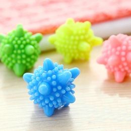 2021 Reusable Magic PVC Laundry Ball Household Cleaning Washing Ball Machine Clothes Softener Starfish Shape Solid Cleaning Balls