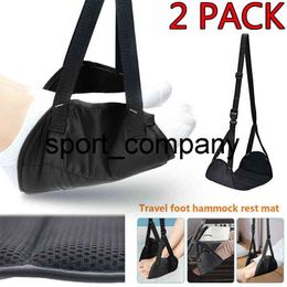 2pcs Foot Leg Hammock Foot Rest Carry-on Feet Rest Comfy Hanger Airplane Footrest Made with Premium Memory Foam Resting Travel